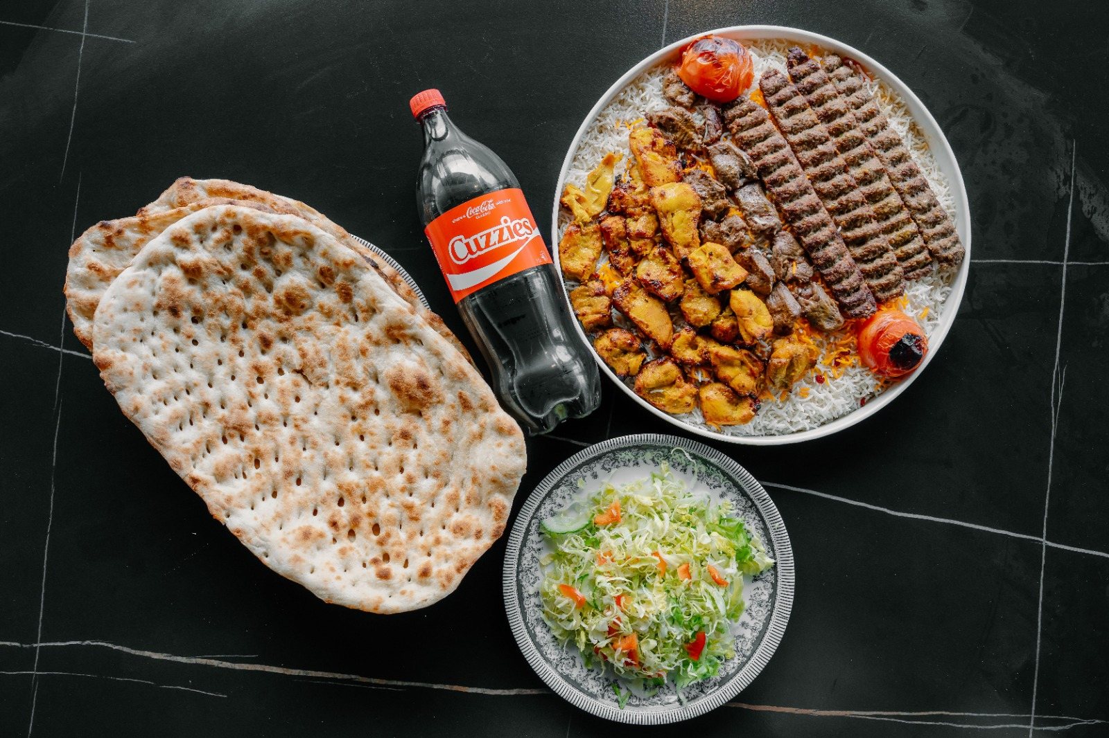 Koobideh Kebab & Traditional Naan