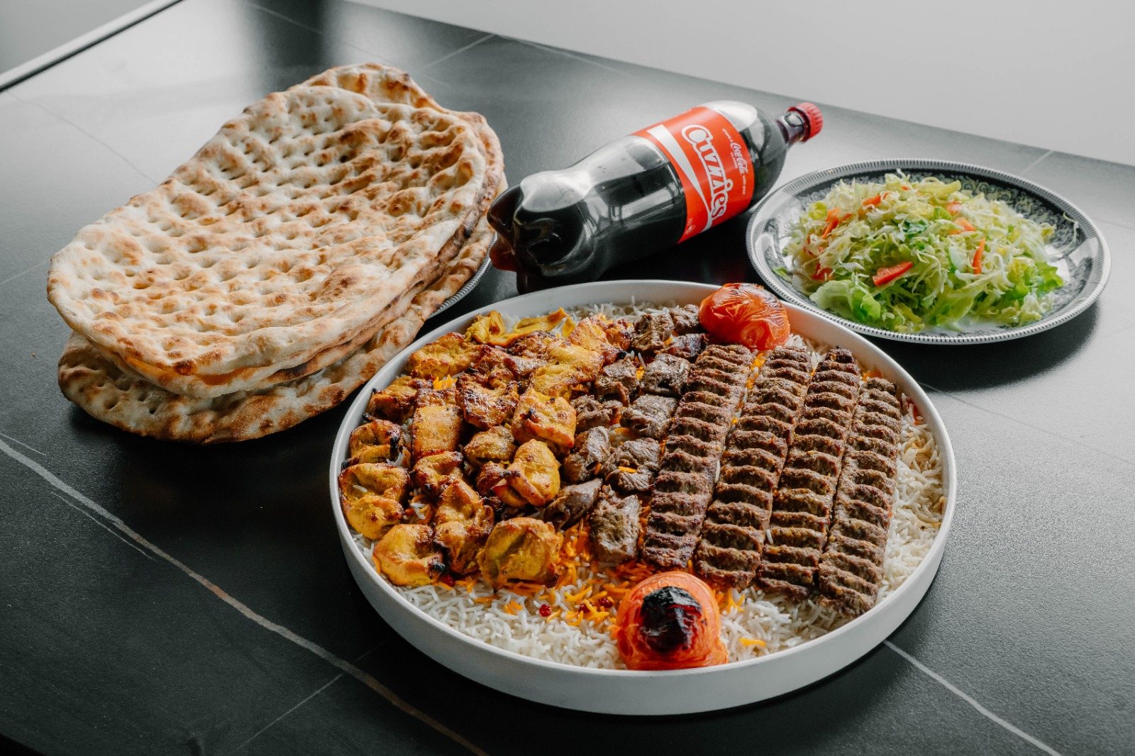 Mixed Kebab & Traditional Naan